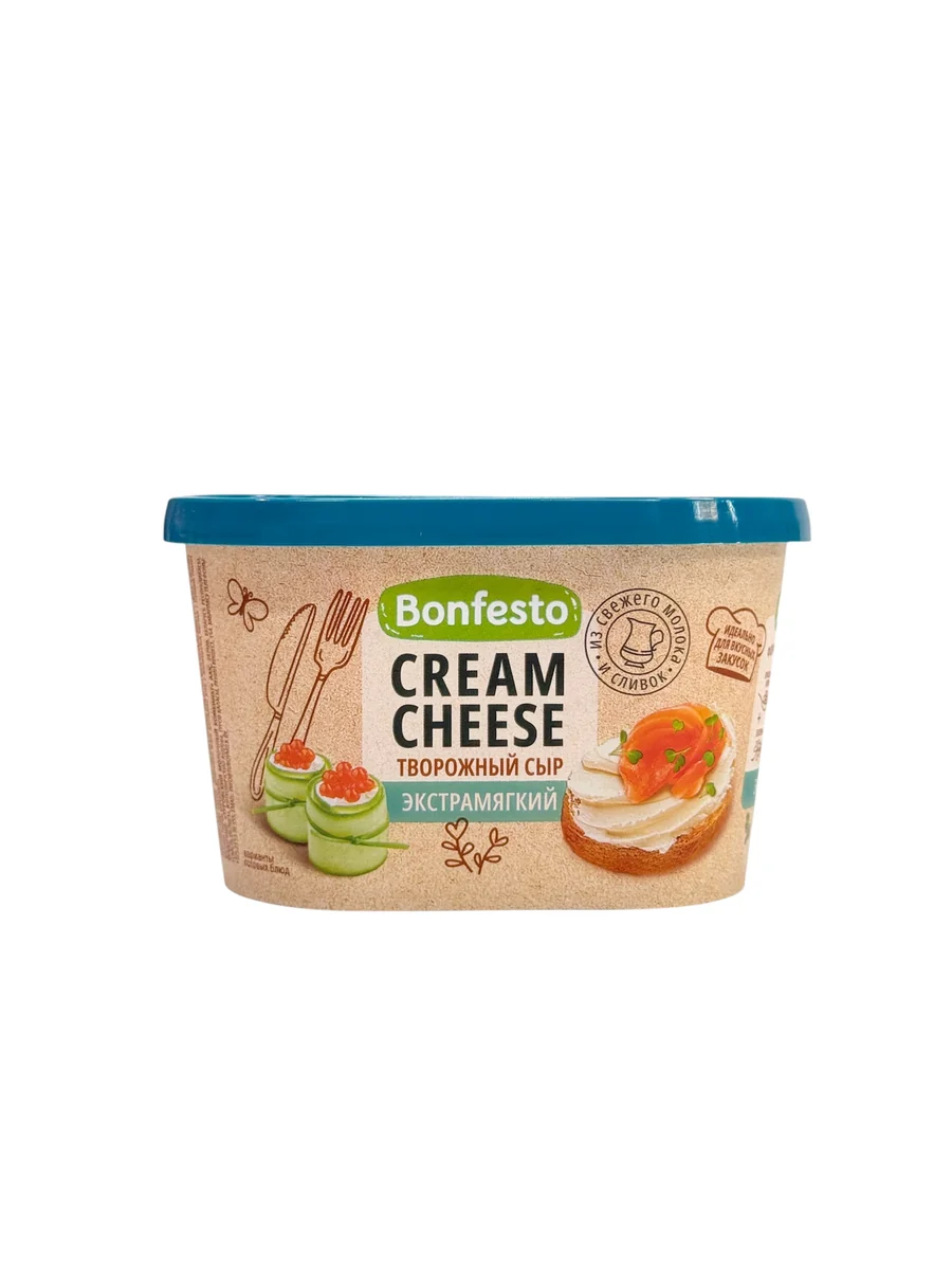 Cream Cheese 70% 400г (Bonfesto) Экстрамягкий