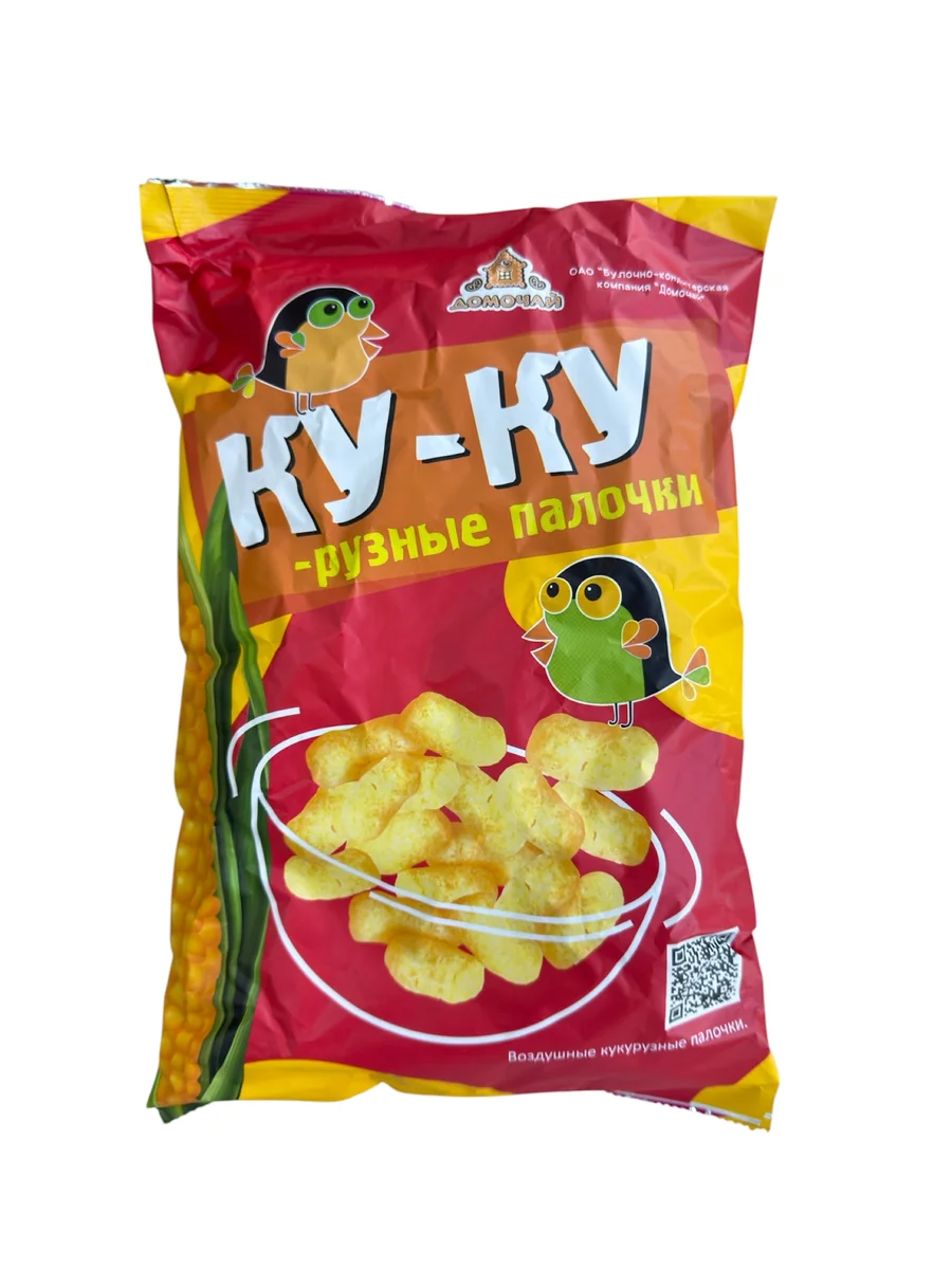 Кукурузные палочки "Ку-Ку" 150г/25