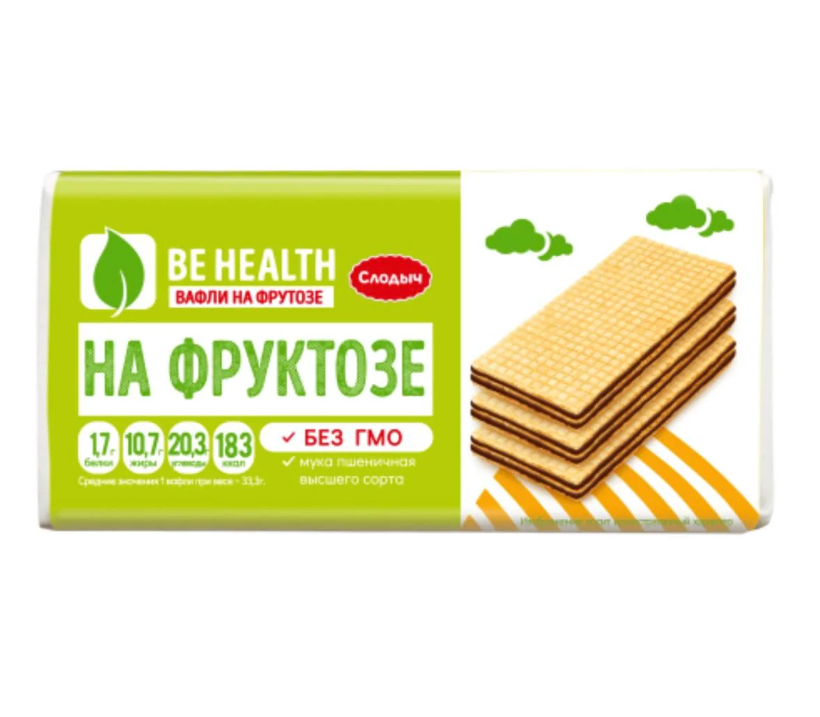 Вафли на фруктозе КОНФА 100г/75