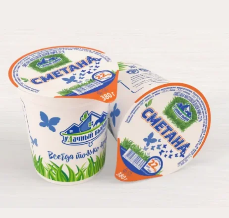 Сметана 22% 380 гр