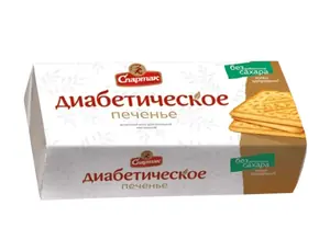 Печенье диабет "Спартак" с сорбитом 100гр/37