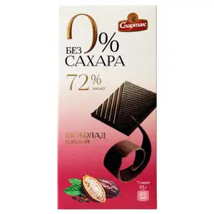 Шоколад горький Без сахара 95г/20