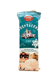 Зефир со вкусом латте "Первый Бобруйский" АЗС 125г/30