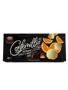 Конфеты "Confemillio" со вкусом апельсина и пломбира 160г/10