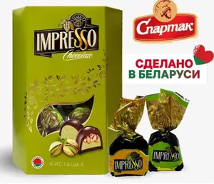 Набор шок конфет Импрессо с фисташкой 160г/8