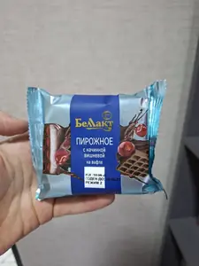 Пирожное с творогом "Вишня" 23% 100г/20